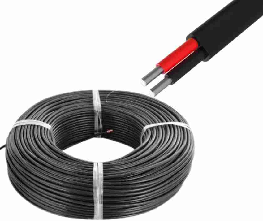 Cospex 6MM 2Core 6 sq/mm Black 90 m Wire Price in India - Buy