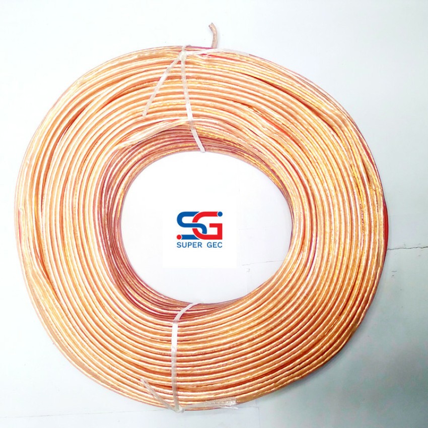 SUPER GEC 32/20 Transparent HIGH Performance Speaker Cable 1 sq/mm Gold 90  m Wire Price in India - Buy SUPER GEC 32/20 Transparent HIGH Performance  Speaker Cable 1 sq/mm Gold 90 m