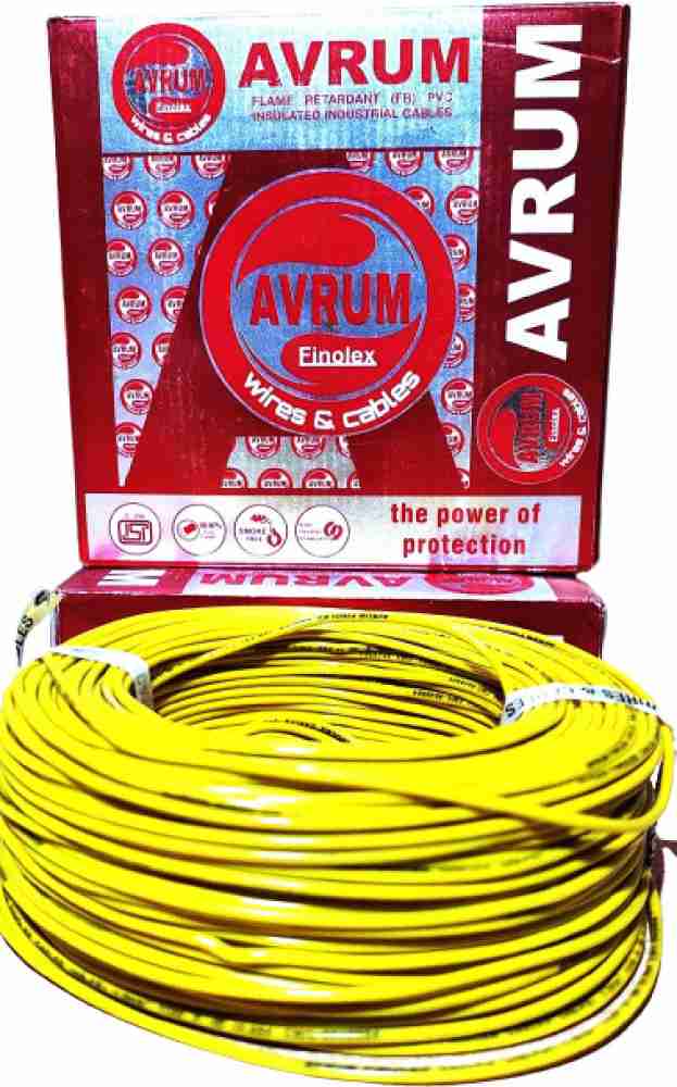 Avrum Double Insulated PVC Full Gauge Pure Copper Wires And, 42% OFF