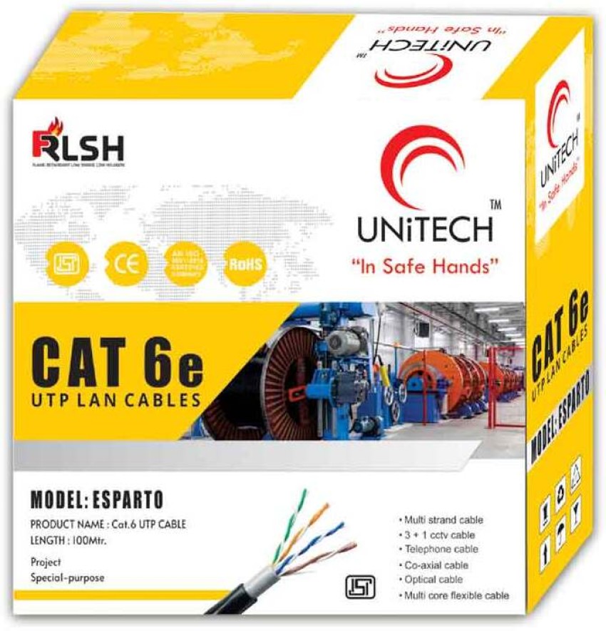 UTP CAT6 Ethernet Cable Coiled CAT6 Ethernet Spiral Cable 8 Cores