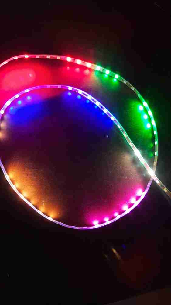Rgb led store auto color change