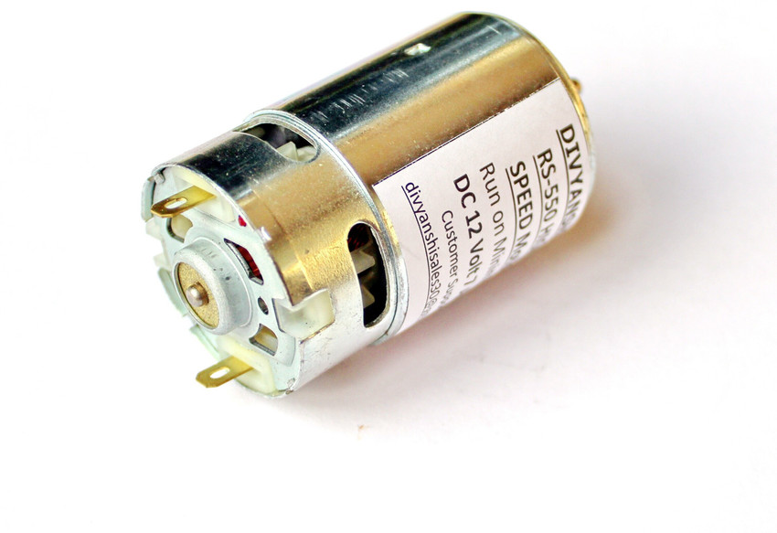 Divyanshi RS 550S High Speed Torque 12 18V DC Motor 12000 18000 RPM Motor Control Electronic Hobby Kit Price in India Buy Divyanshi RS 550S High Speed Torque 12 18V DC Motor 12000 18000 RPM Motor Cont...
