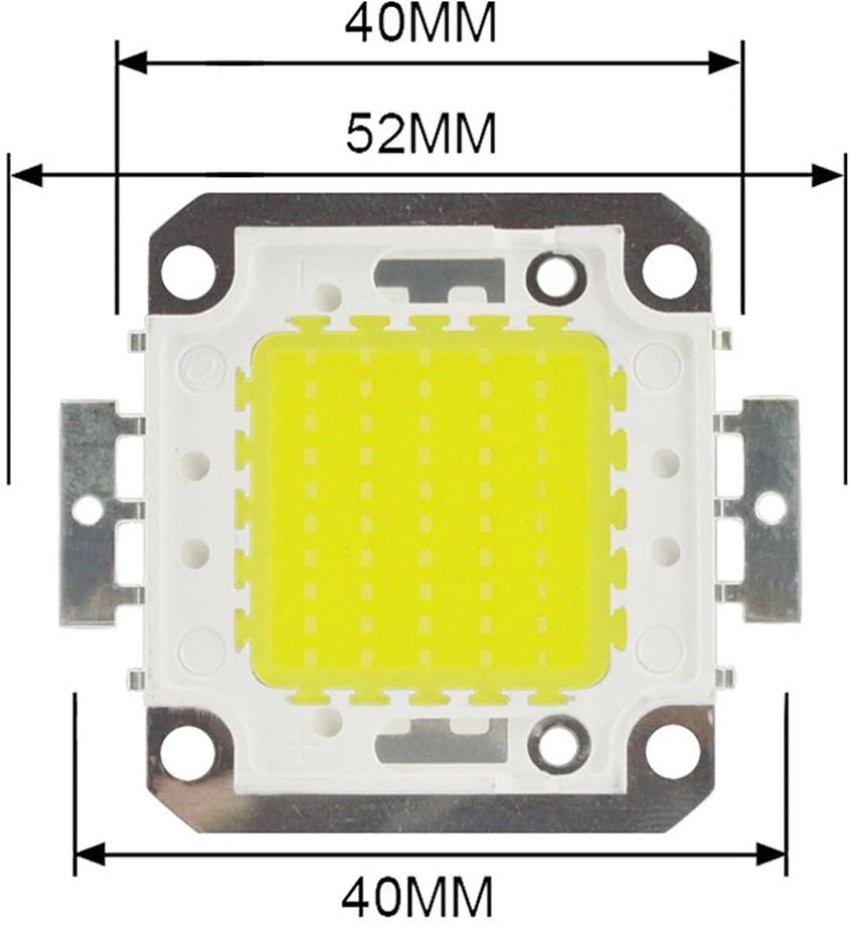 2Pcs High Brightness COB LED Light Chips Beads 50W - DYNOKART