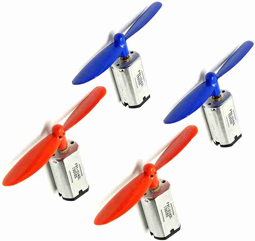 Drone motor top with propeller