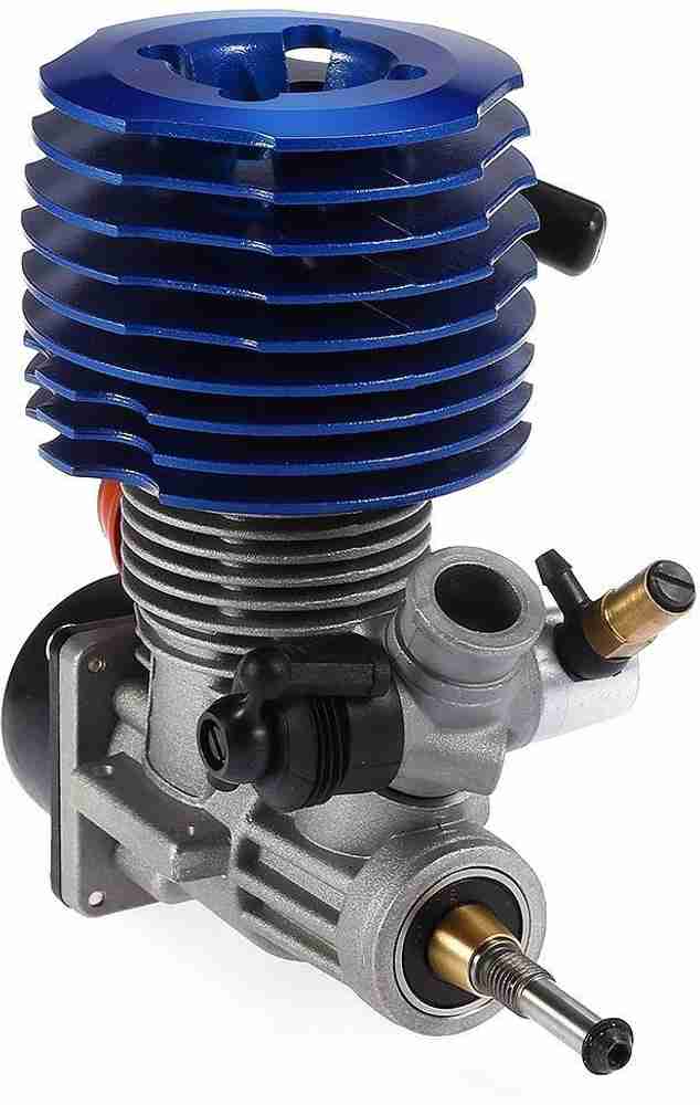 Lyla Blue 28 Nitro Engine 4.57cc Pull Starter for 1 8 1 10 1 12 RC Car Buggy Truggy Electronic Components Electronic Hobby Kit Price in India Buy Lyla Blue 28 Nitro Engine 4.57cc