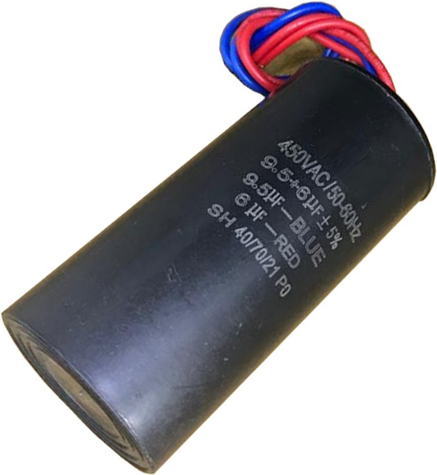 Pardzworld Capacitor 9.5 6 Mfd for Semi Automatic Washing Machines Wash Spin Motors Miscellaneous Electronic Hobby Kit Price in India Buy Pardzworld Capacitor 9.5 6 Mfd for Semi Automatic Washing Mach...