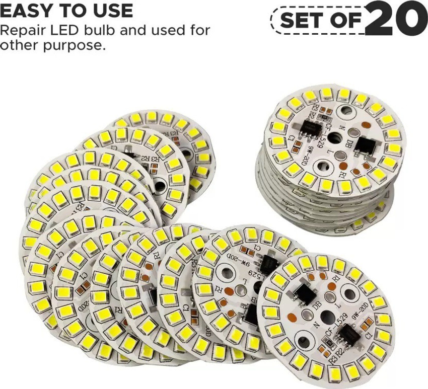 9v online led bulb
