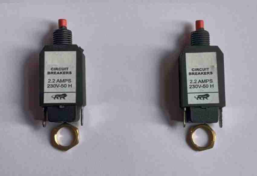 Dhwani Circuit Breaker Over Load Protector with Push to Reset