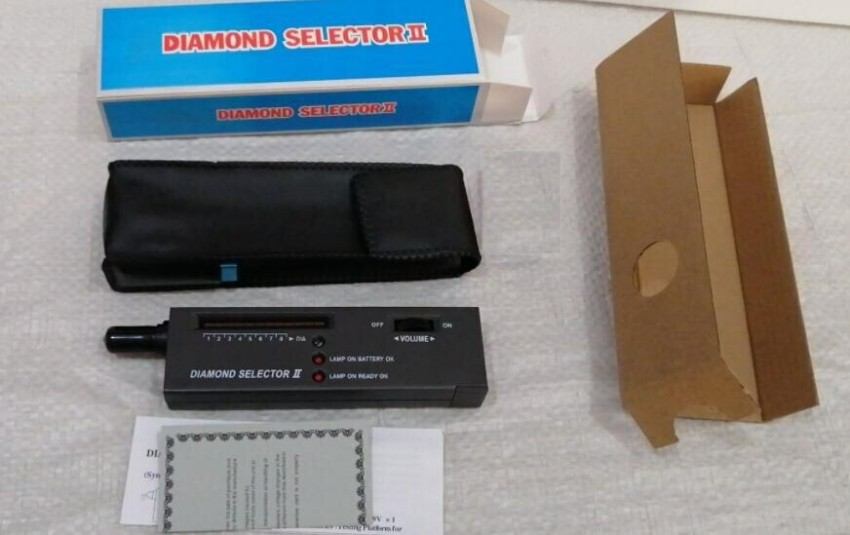 Diamond Tester Jewelry Selector ll Gemstone Tool Gems Test LED Audio Checker