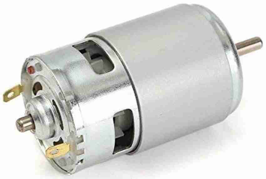 ERH India 1 Pc DC 775 Motor High Power 12 Volt Big Core DC Motor High Torque  6000 RPM 12v Electronic Components Electronic Hobby Kit Price in India -  Buy ERH India