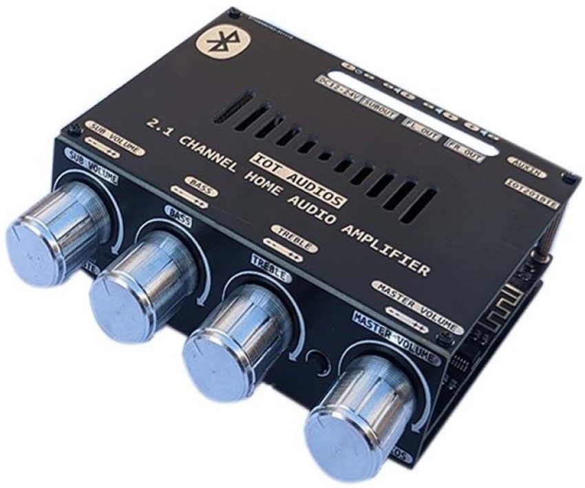 Mini Bluetooth 5.0 HiFi 2.0 Channel Digital Amplifier Stereo Home Audio Amp  100W