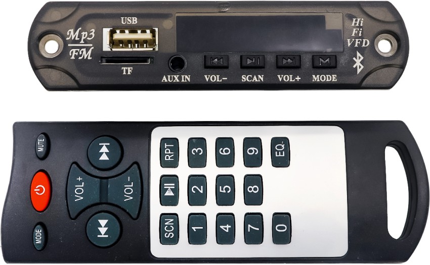 JQ D009BT Bluetooth Car Audio Player USB FM AUX Amplifier Auto FM Radio  Module with Large Remote Wholesale