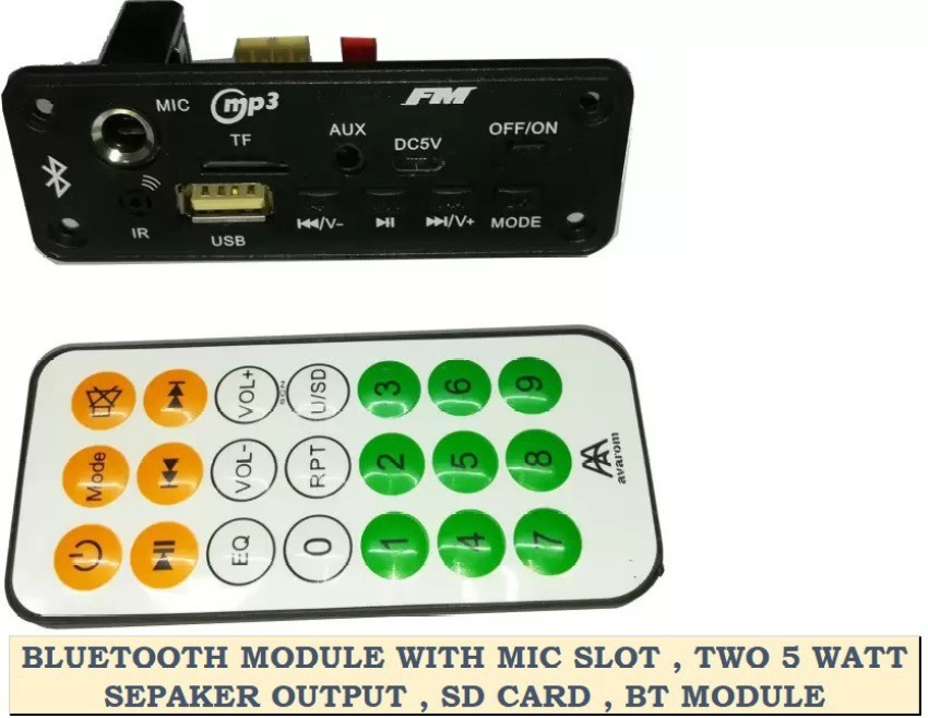 Bluetooth Mp3 Player Kit USB, FM, AUX, BT Audio Circuit Module