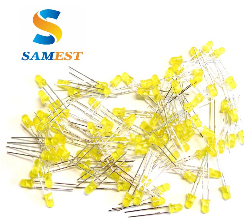 Yellow 5mm LEDS Standard Brightness