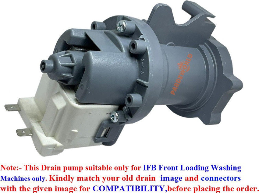 Pardzworld Drain Pump Water Pump for IFB Front Loading Washing