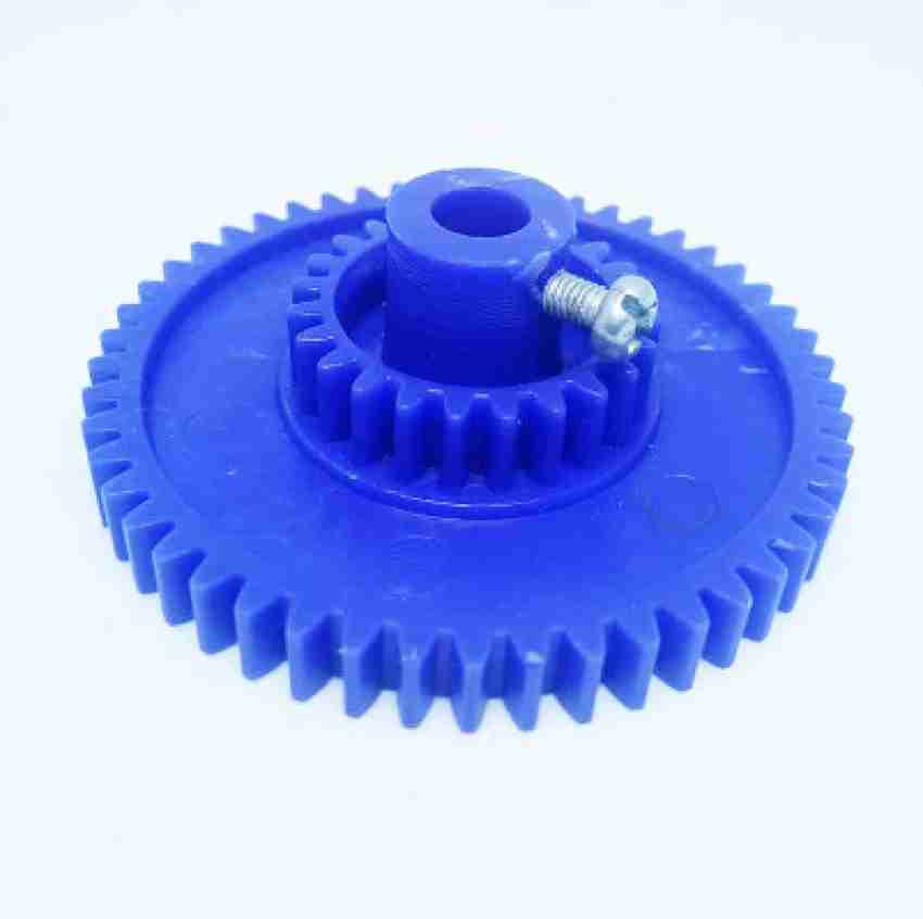 Ihc 50/24 Teeth Dual Plastic Spur Gear 6mm Shaft (Blue) (Pack of 2)  Electronic Components Electronic Hobby Kit Price in India - Buy Ihc 50/24  Teeth Dual Plastic Spur Gear 6mm Shaft (