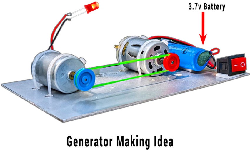 Electronic Spices 4v-12v Dc Powerful Dynamo Motor And Generator at Rs 29 in  Delhi