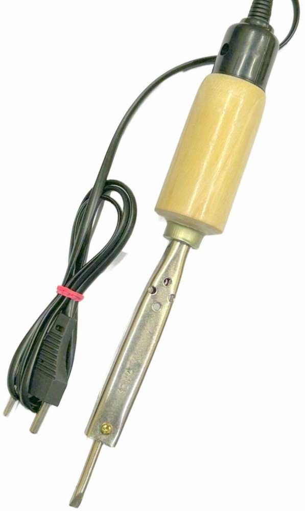 Electric soldering outlet iron