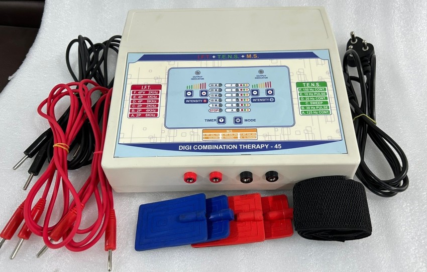 TNT Electric Muscle Stimulator Machine MS 10 Muscle Stimulator 4 Channel  Physiotherapy