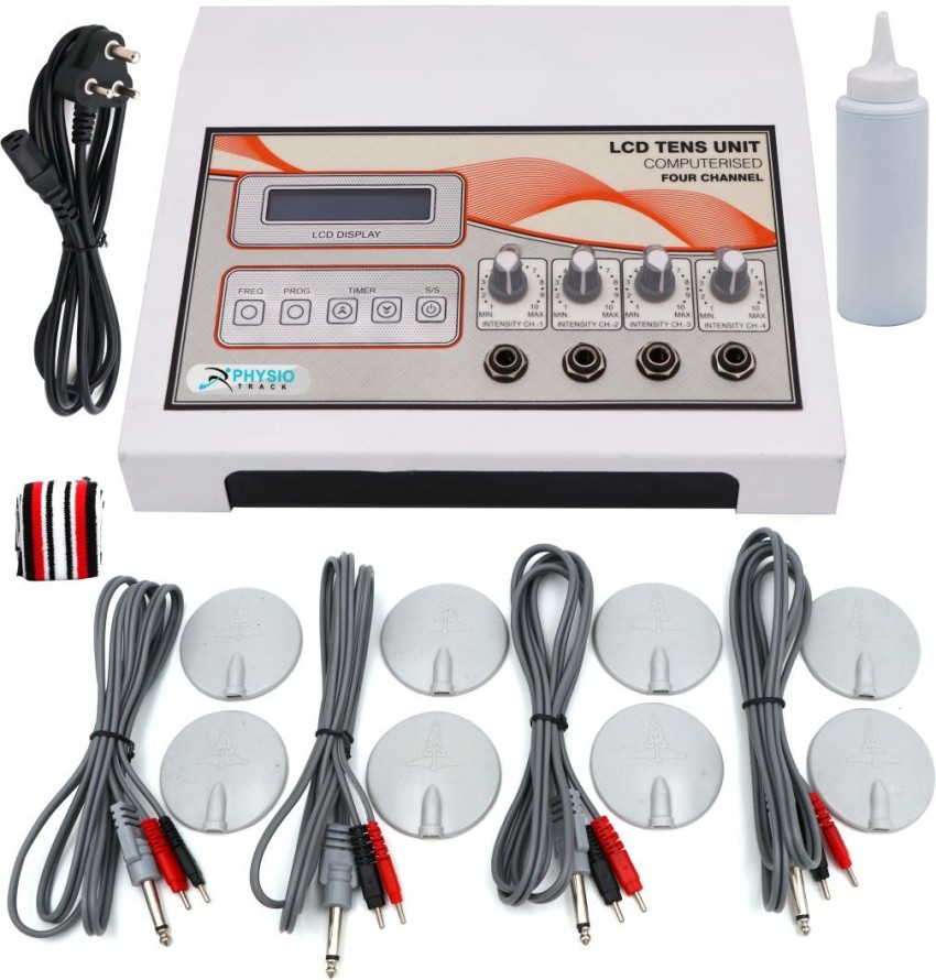 Physiotrack Tens Machine 4 Channel Tens Physiotherapy Machine 4 Ch