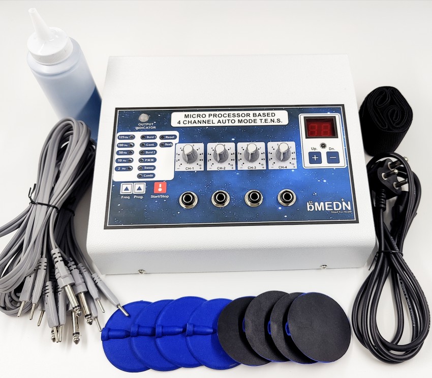 BMEDN Digital Advance TENS/Nerve Stimulator (4 Channel Led Auto Mode)  Electrotherapy Tens machine Electrotherapy Device Price in India - Buy  BMEDN Digital Advance TENS/Nerve Stimulator (4 Channel Led Auto Mode)  Electrotherapy Tens
