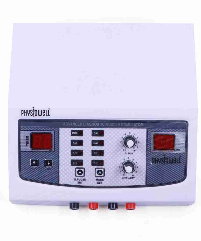 Physiotrack Muscle Stimulator 4 Channel with 4 Pin Electrotherapy