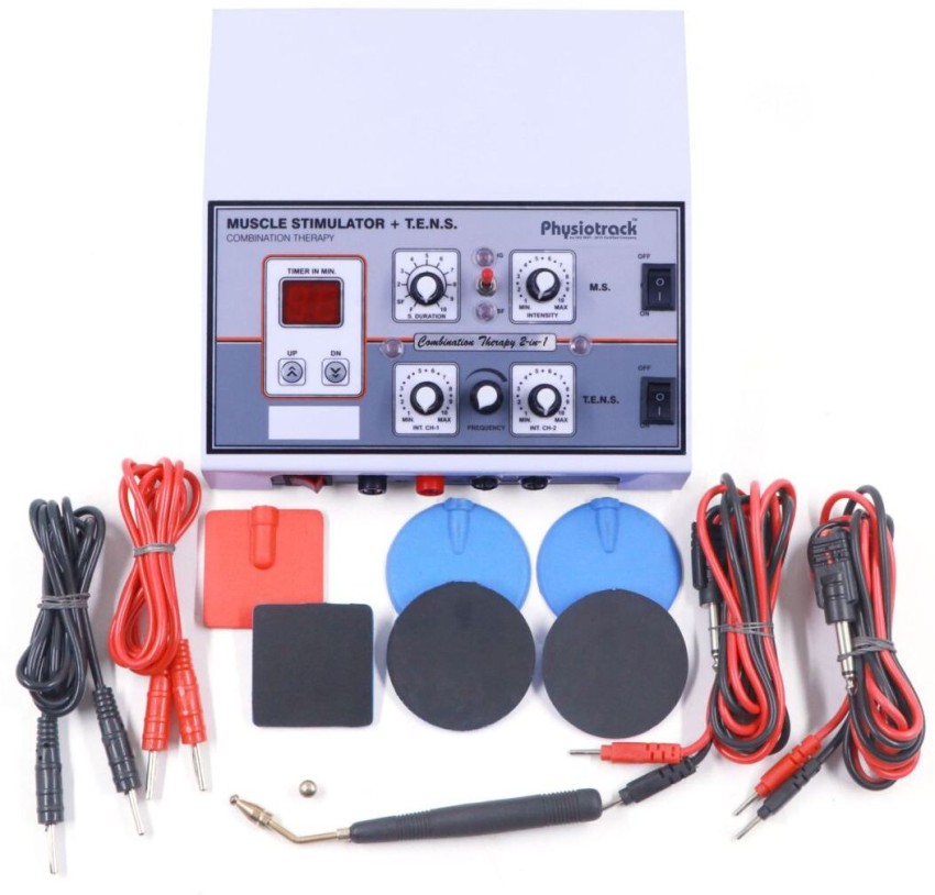 Physiotrack Muscle Stimulator 4 Channel with 4 Pin Electrotherapy