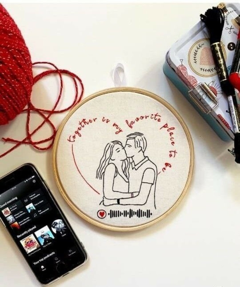 Couple love Embroidery compilation