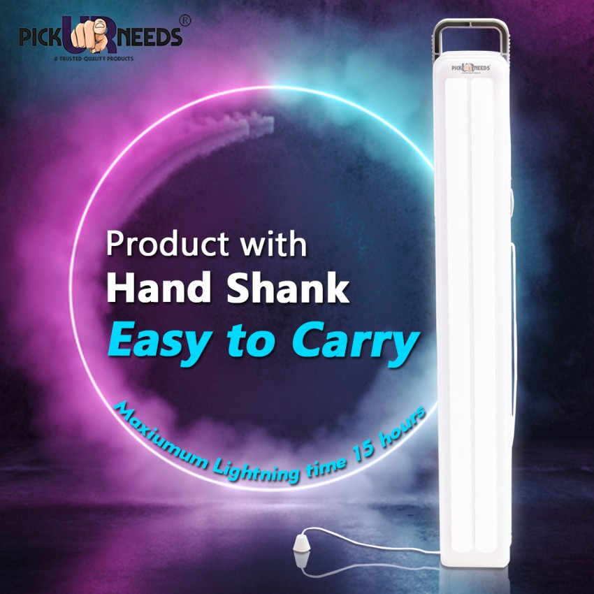 Pick Ur Needs Rechargeable Lantern Emergency Light 3 Long Tube For Home  Emergency 15 hrs Lantern Emergency Light Price in India - Buy Pick Ur Needs  Rechargeable Lantern Emergency Light 3 Long