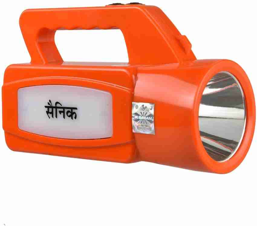 Globeam Sainik Kisan Torch Charging Emergency Light Battery with Long Range 6 hrs Torch Emergency Light Price in India Buy Globeam Sainik Kisan Torch Charging Emergency Light Battery with Long Range 6...