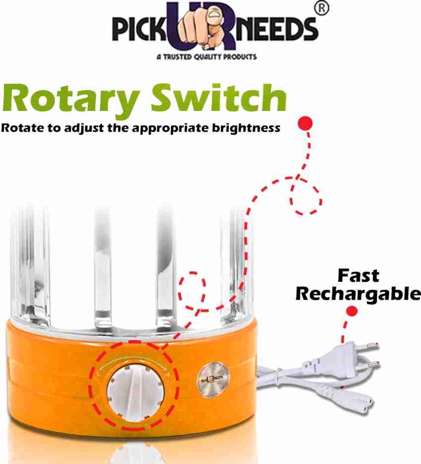 Pick Ur Needs Rechargeable Lantern Emergency Light 3 Long Tube For Home  Emergency 15 hrs Lantern Emergency Light Price in India - Buy Pick Ur Needs  Rechargeable Lantern Emergency Light 3 Long