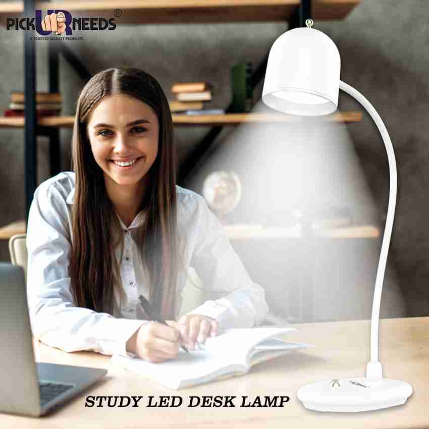 Bendable top table lamp
