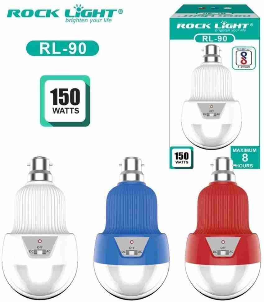 Rock light bulb outlet