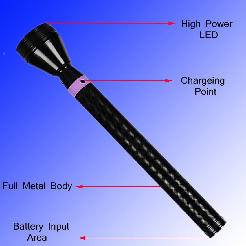 Small Sun T 98 LED Flashlight Save Energy and Get Bright Light
