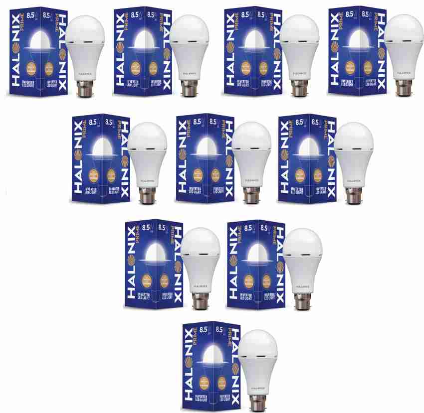 HALONIX LED INVERTER LED LIGHT 8.5W B22 Cool White bulb Pack of 10