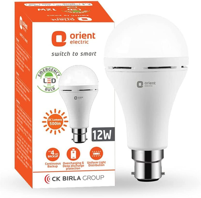 Orient rechargeable led bulb hot sale