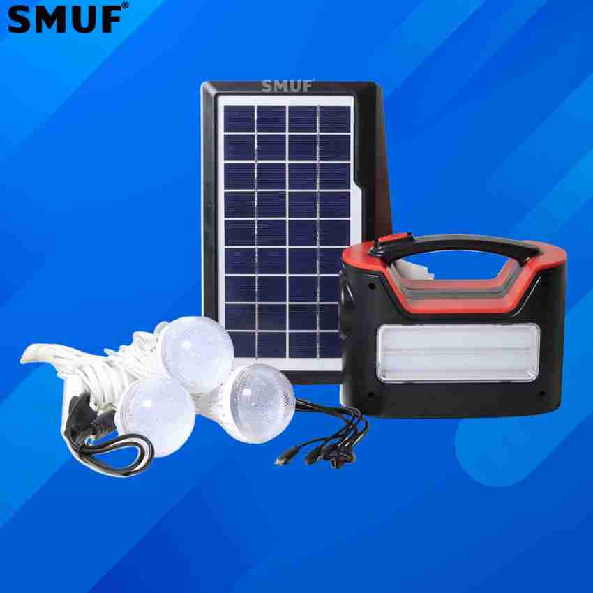 Solar emergency light shop with mobile charger