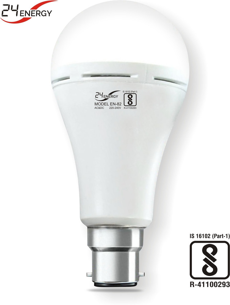 Rechargeable top inverter bulb
