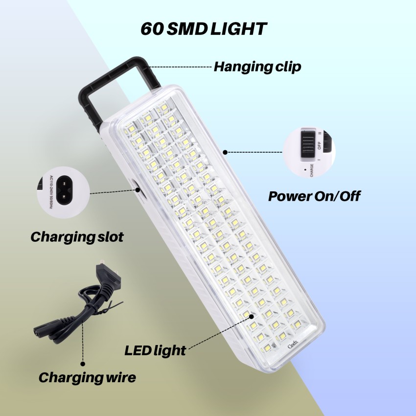 30 LEDs Emergency Light Home Power Failure AC110~220V Rechargeable