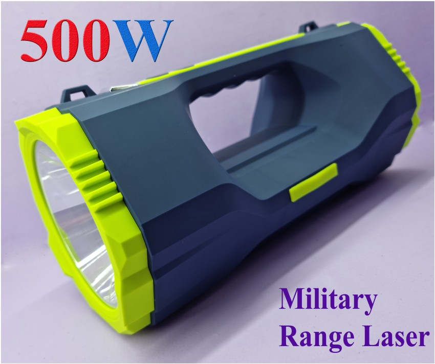 shoptric 500w jumbo led torch 3 km long military range laser 5 mode