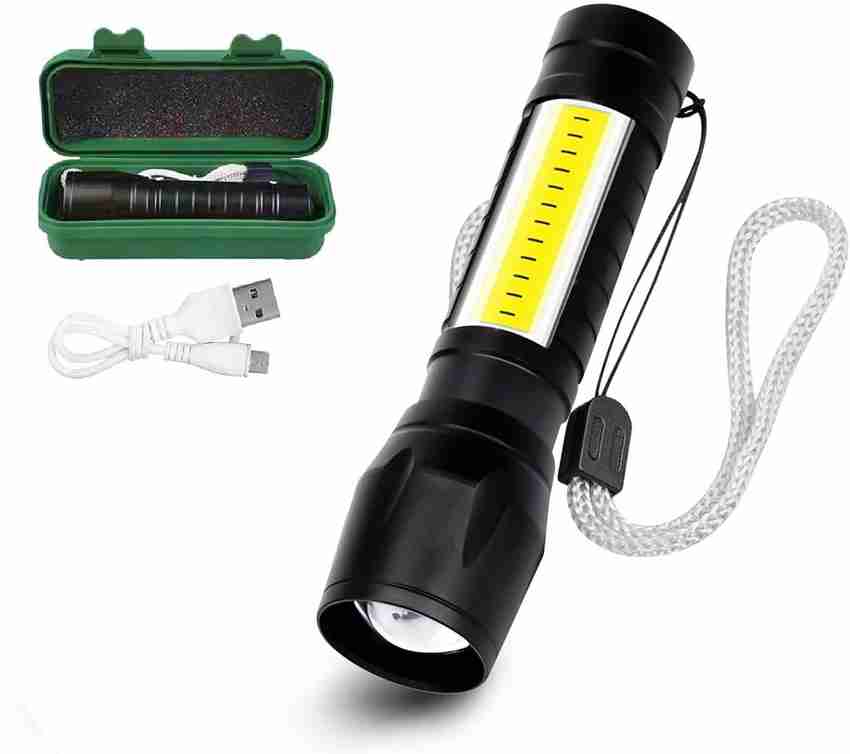 Led Flashlight Rechargeable USB Mini Torch Light, Ultra Brightest