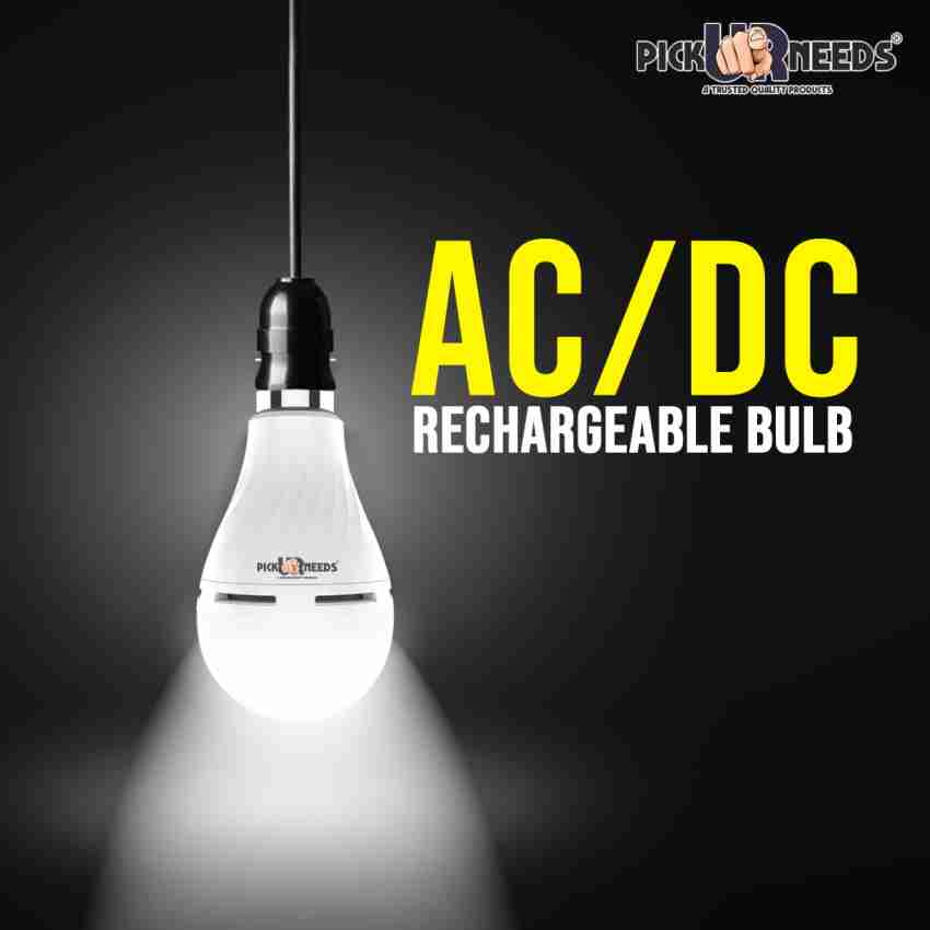 Everyday AC DC Led Invtar Bulb, Capacity: Good battery backup at