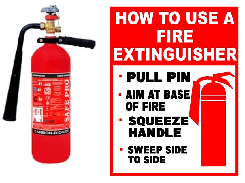 Fire extinguisher order on sale