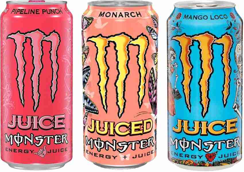 Monster Energy Juice Monster Mango Loco, Energy + Juice, Energy