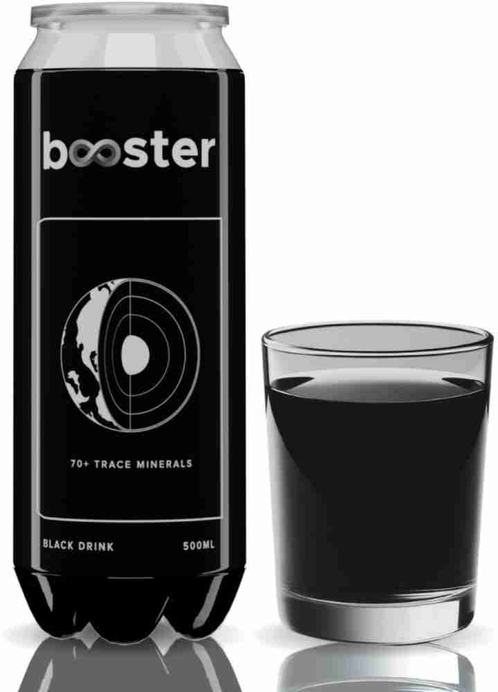 Booster Water Booster Black Drink High pH, natural trace minerals 