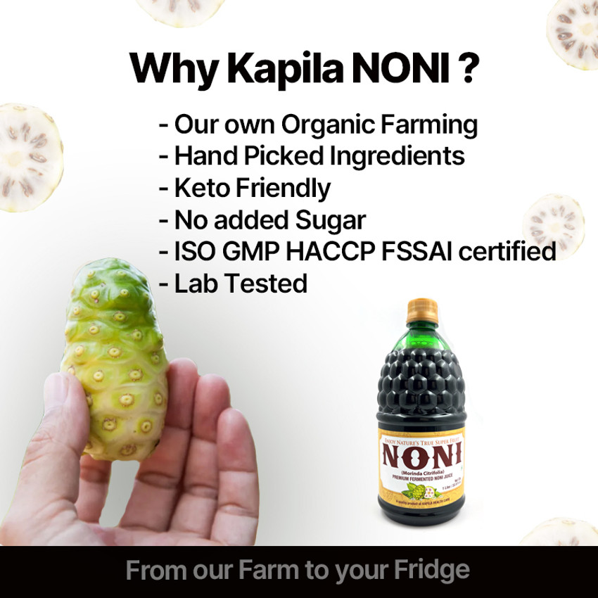 KAPILA Noni Fruit Juice 1 Liter Nutrition Drink Price in India