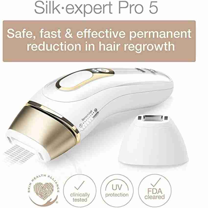 Braun IPL Hair Removal for Women Silk Expert Pro 5 PL5137 FDA Cleared  Permanent Corded Epilator Price in India - Buy Braun IPL Hair Removal for  Women Silk Expert Pro 5 PL5137