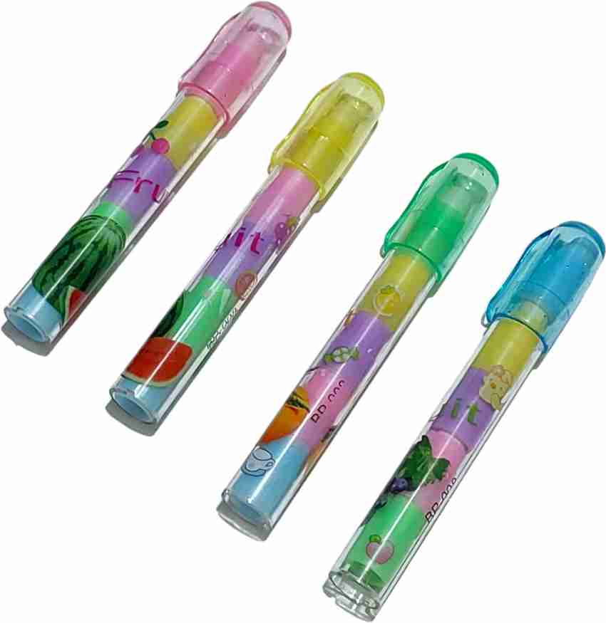 AIPAIDE 25pcs Crayon Flexible + 24pcs Gommes à Fruits Crayons Pliable  Rigolos Coloré pour Cadeau Enfants - Cdiscount Beaux-Arts et Loisirs  créatifs