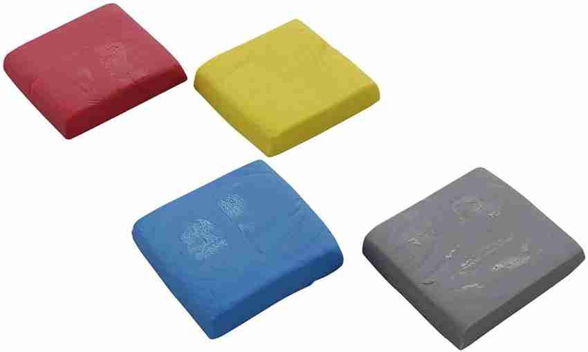Colorful Art Colored Kneaded Rubber Eraser Strong Adhesive