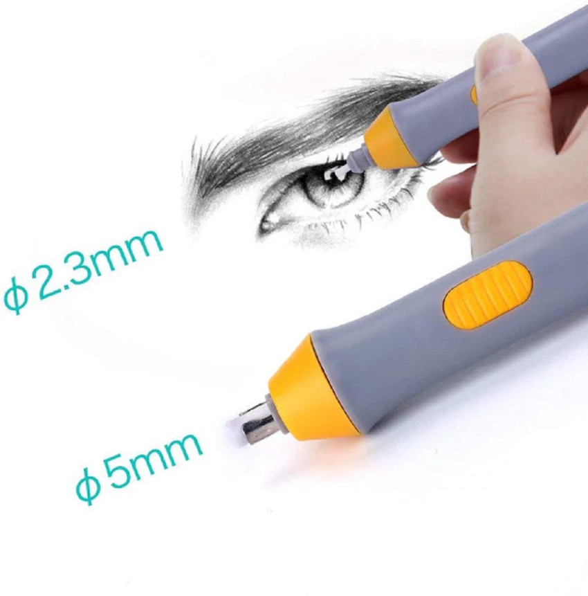 Art Drawing Sketch Electric Erasers For Kids Battery Powered Mini